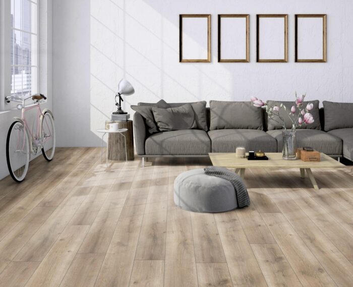 Parchet Laminat full plank Stejar Pastel Brown F07 Ter hurne amenajare living