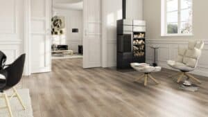 Parchet Laminat full plank Stejar Pastel Brown F07 Ter hurne amenajare living modern