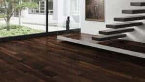 Parchet Dureco Oak Cuba Brown A16 Ter Hurne amenajare living modern detaliu scara interioara
