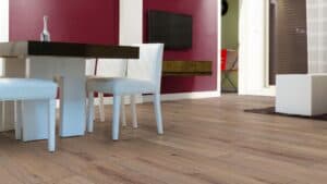 Parchet Laminat T10 Oak Whisky Lounge amenajare bucatarie detaliu