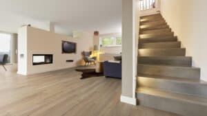 Parchet Avatara Stejar Vera W14 amenajare living open space scara interioara