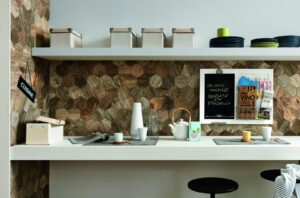 Gresie hexagonala aspect vintage Time Design Mozaic Hexagonal Amenajare Bucatarie