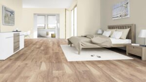 Pachet Laminat similar Stejar Wheat Beige Ter Hurne H08 amenajare dormitor
