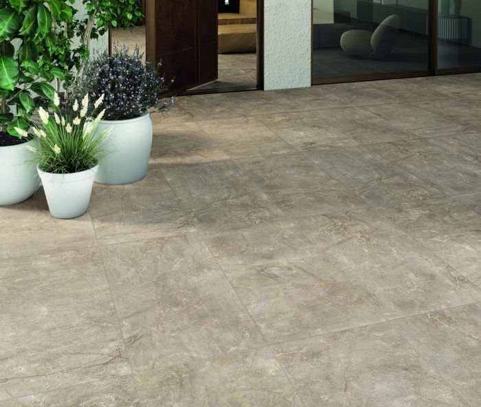 Gresie portelanata Keope Percorsi Frame imperiale Walnut