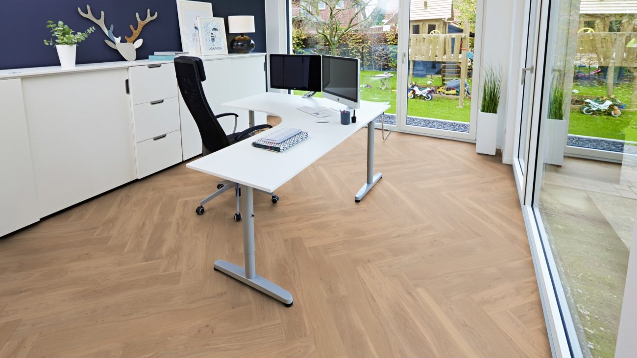 Parchet Stratificat Herringbone Stejar Ameland