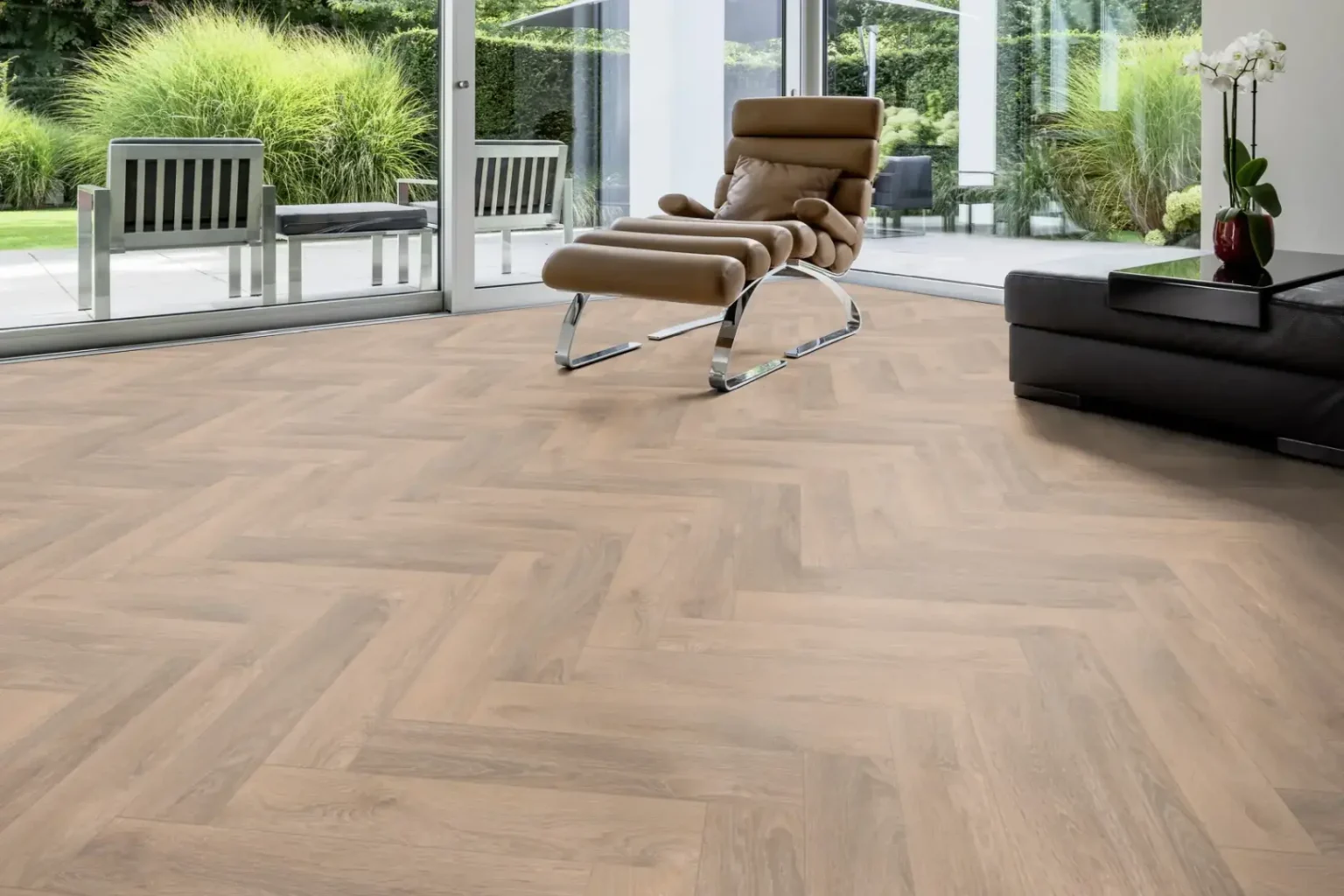 Parchet Laminat Herringbone Oak Chalet