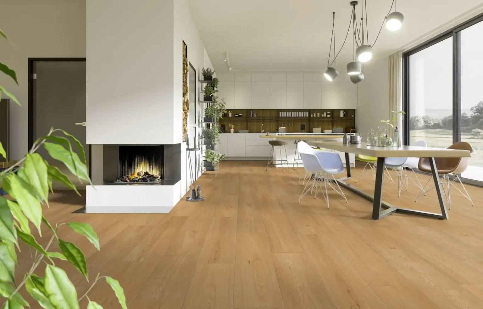 Parchet Laminat Oak Pure