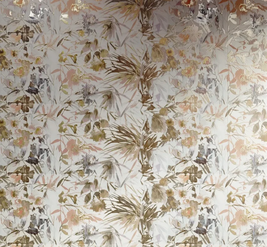 Decor-floral-faianta-50x120cm-Your match_baie-moderna-Gada-Ceramic
