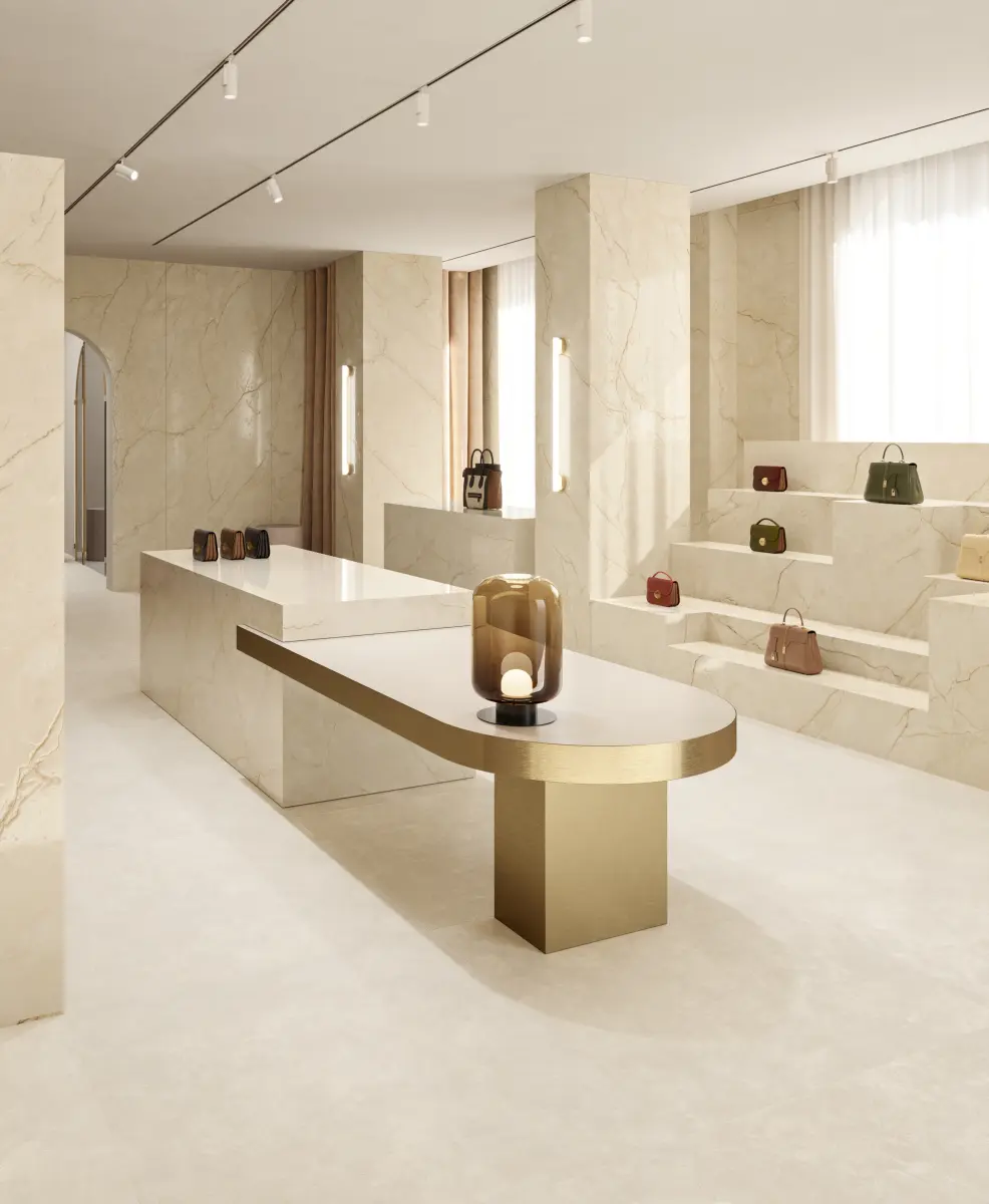 Gresie tip Marmură Atelier