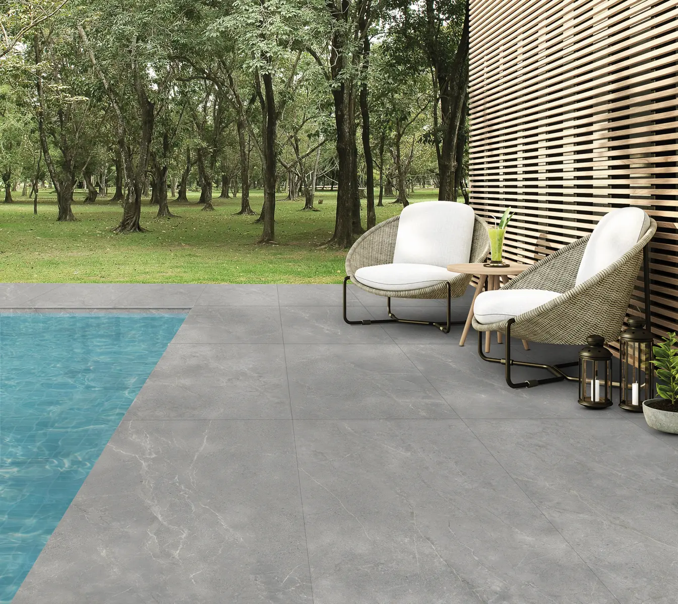 Gresie Porțelanată 2 cm Exterior EK