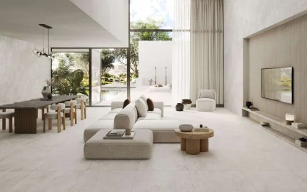 Living modern cu Gresie Interior Kave