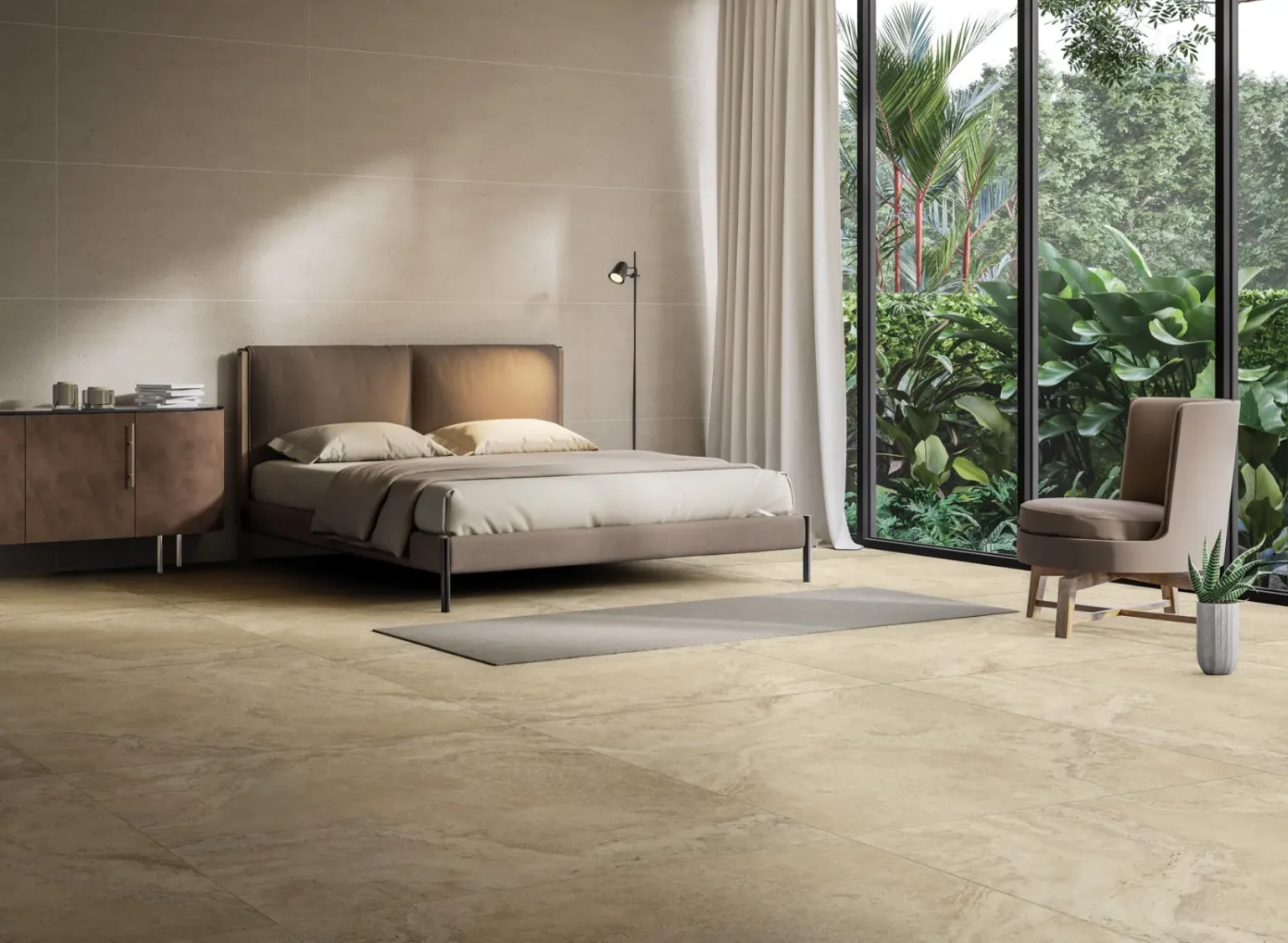 Dormitor Modern cu Gresie Navona Soft
