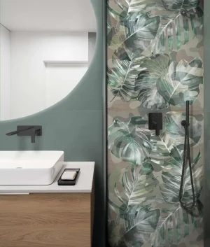 Bai Moderne cu Gresie Decorată WallArt
