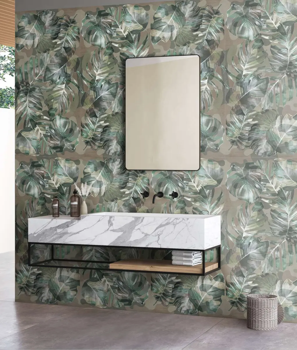 Bai Moderne cu Gresie Decorată WallArt
