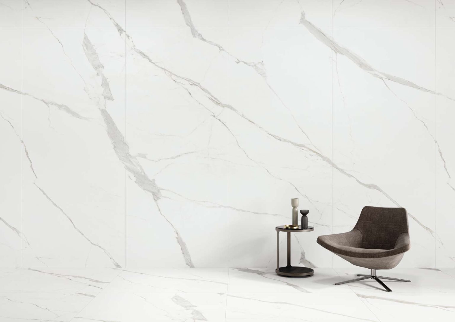 Baie cu Gresie tip Marmură Versilia