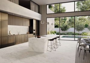 Bucătărie cu Gresie Porțelanată Versilia