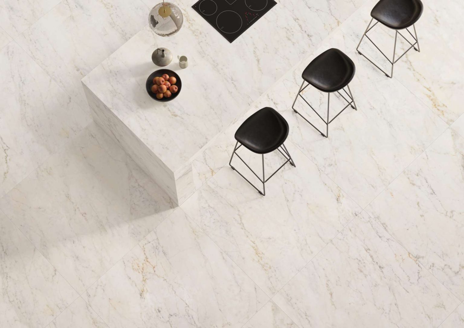 Bucătărie cu Gresie Porțelanată Versilia