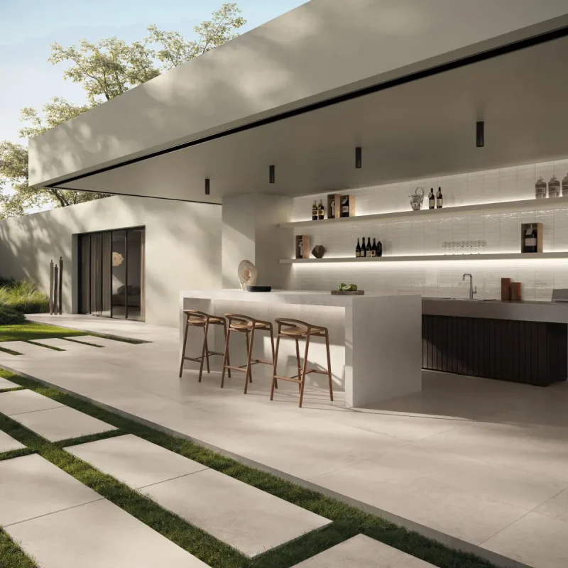 SUPERGRES_Inx_Ivory 60x120_Ivory 60x120_White 120x278_Briksy Talc 6x24_CUCINA T20