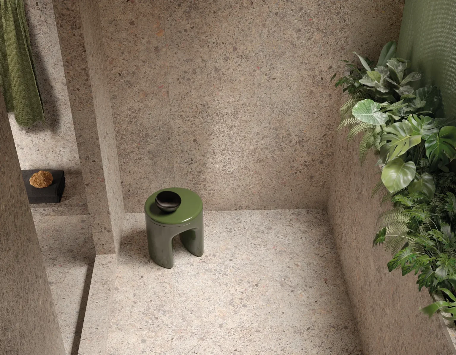 Baie cu Gresie Porțelanată Eclettica