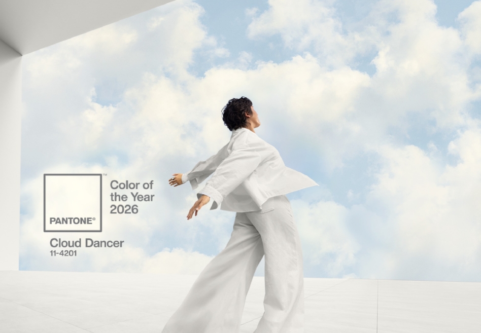 Cloud Dancer – Culoarea Anului 2026. Foto Pantone