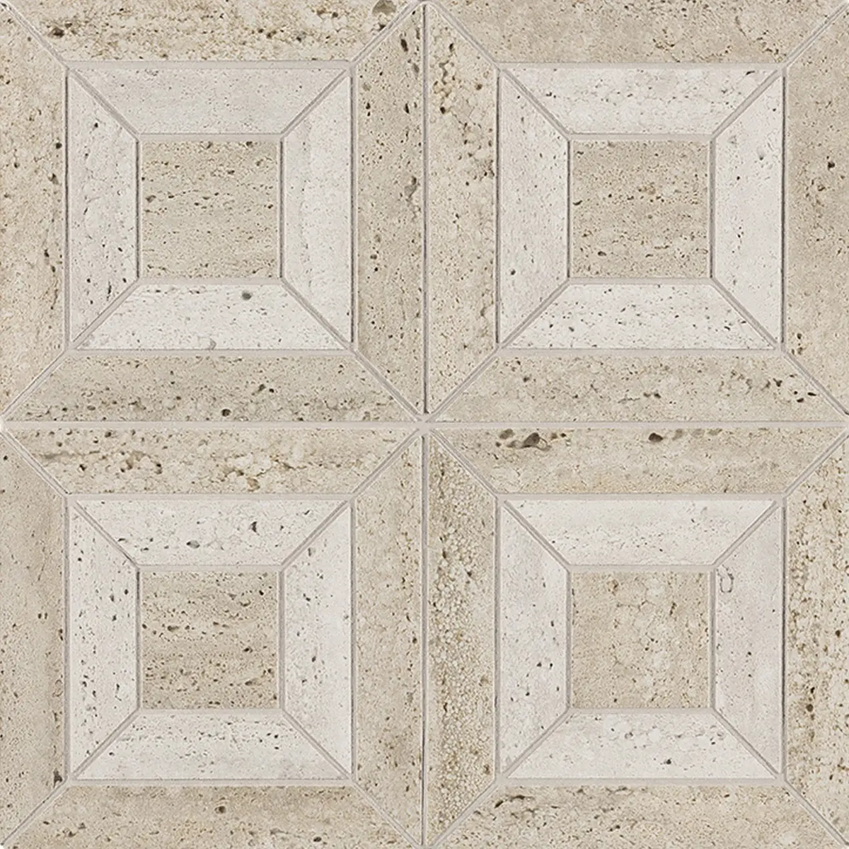 Decor_gresie_MATERIA CLASSICA BEIGE BIANCO ICON C MOSAICO 30X30