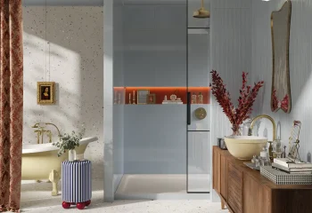 Baie cu Faianță Lucioasă Materia