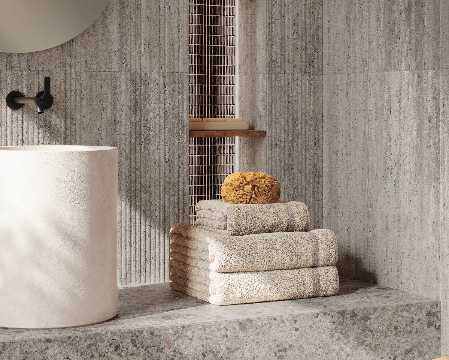 Gresie și Faianță tip Travertin Materia Classica - imagine 3