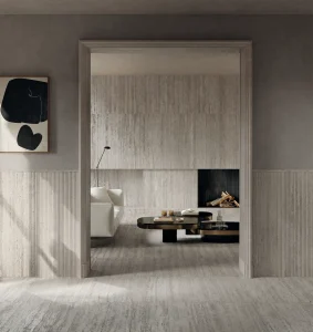 Gresie tip Travertin Materia Classica Living