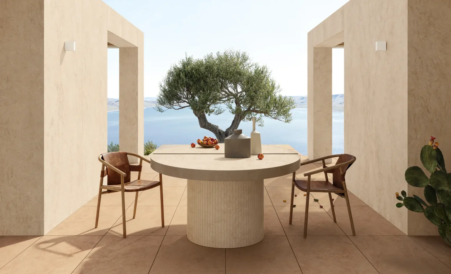 Terasa cu Gresie de Exterior Canve