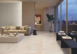 Living modern cu Gresie tip Onix Eterea